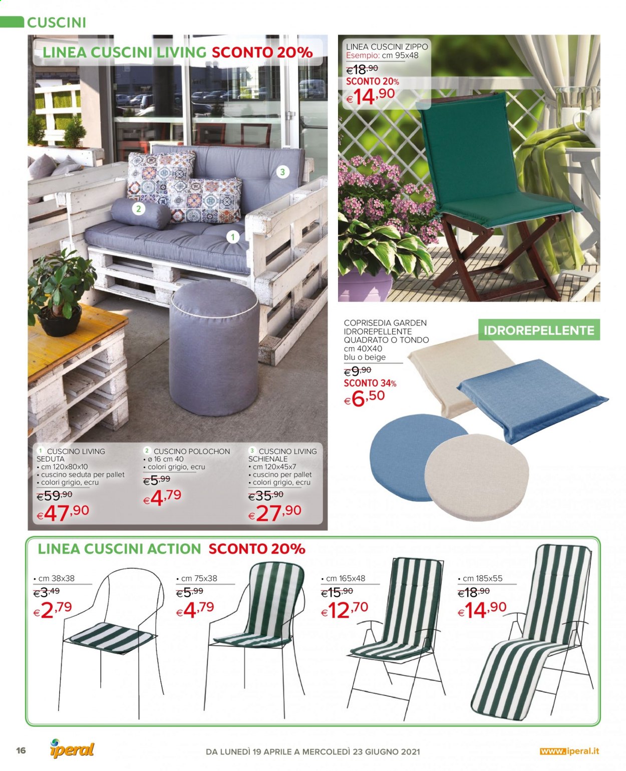 Volantino Iperal - 19/4/2021 - 23/6/2021. Pagina 16