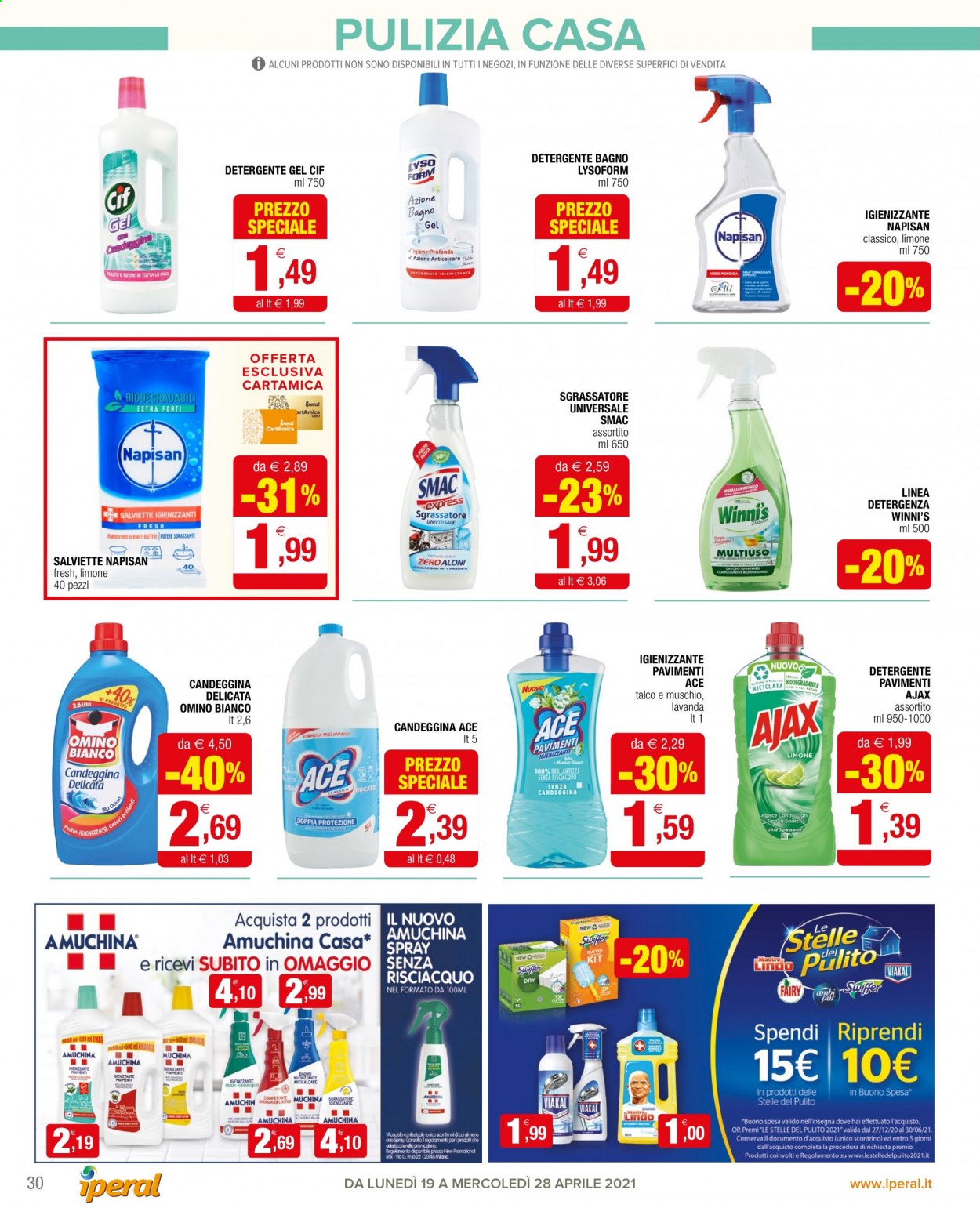 Volantino Iperal - 19/4/2021 - 28/4/2021. Pagina 30
