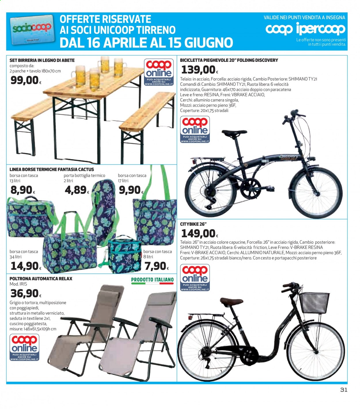 Volantino Coop - 22/4/2021 - 5/5/2021. Pagina 31
