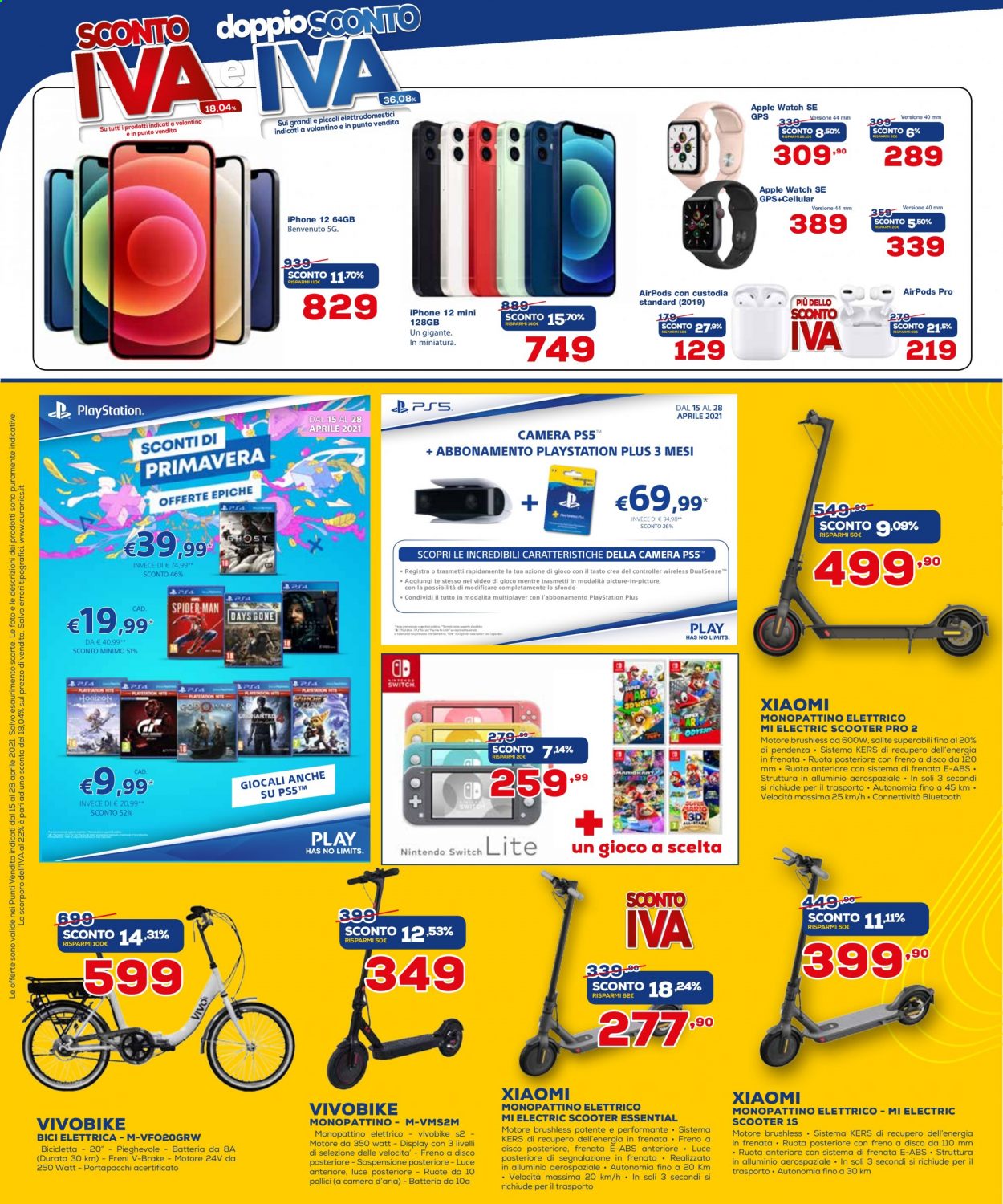 Volantino Euronics - 15/4/2021 - 28/4/2021. Pagina 8