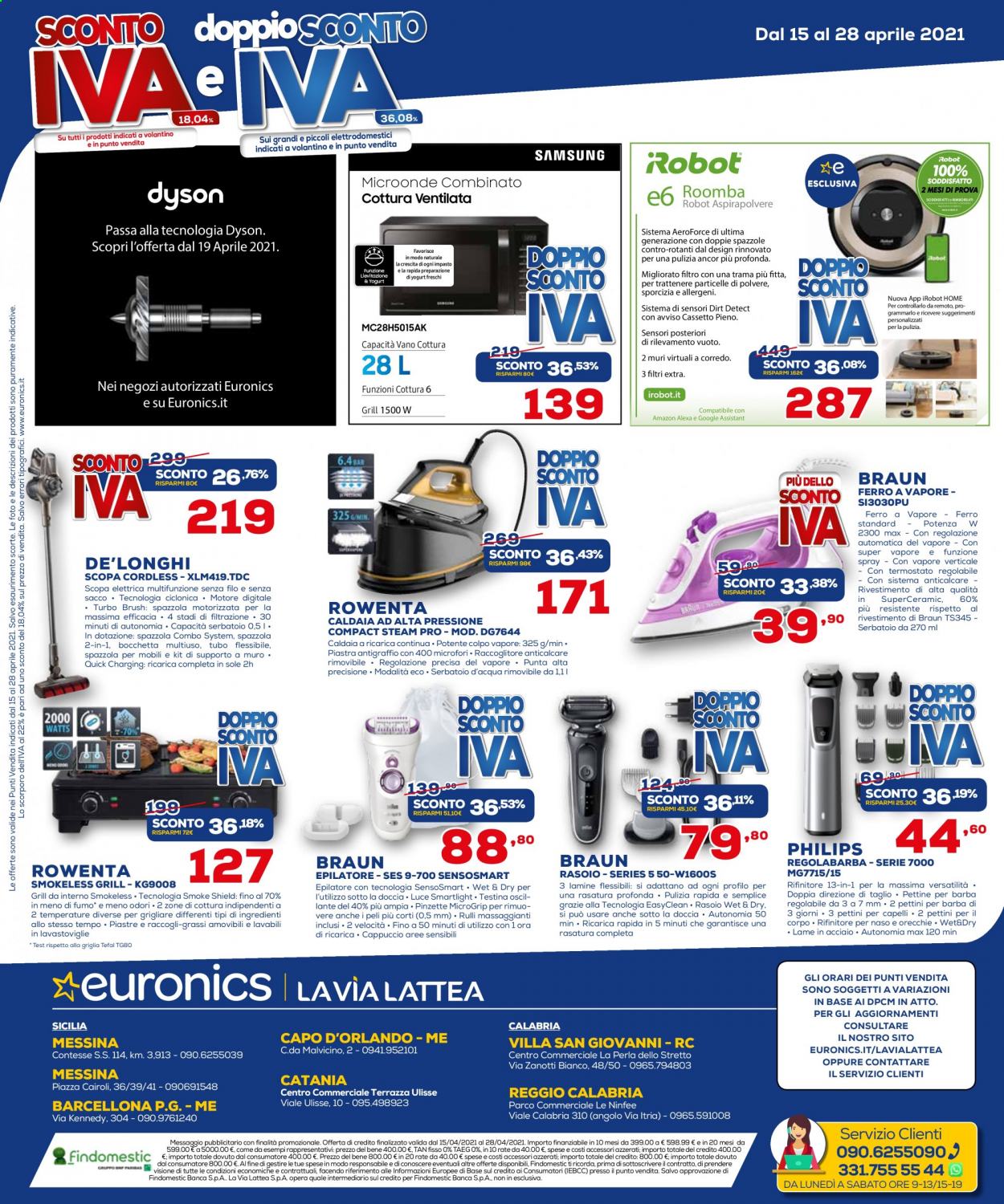 Volantino Euronics - 15/4/2021 - 28/4/2021. Pagina 18