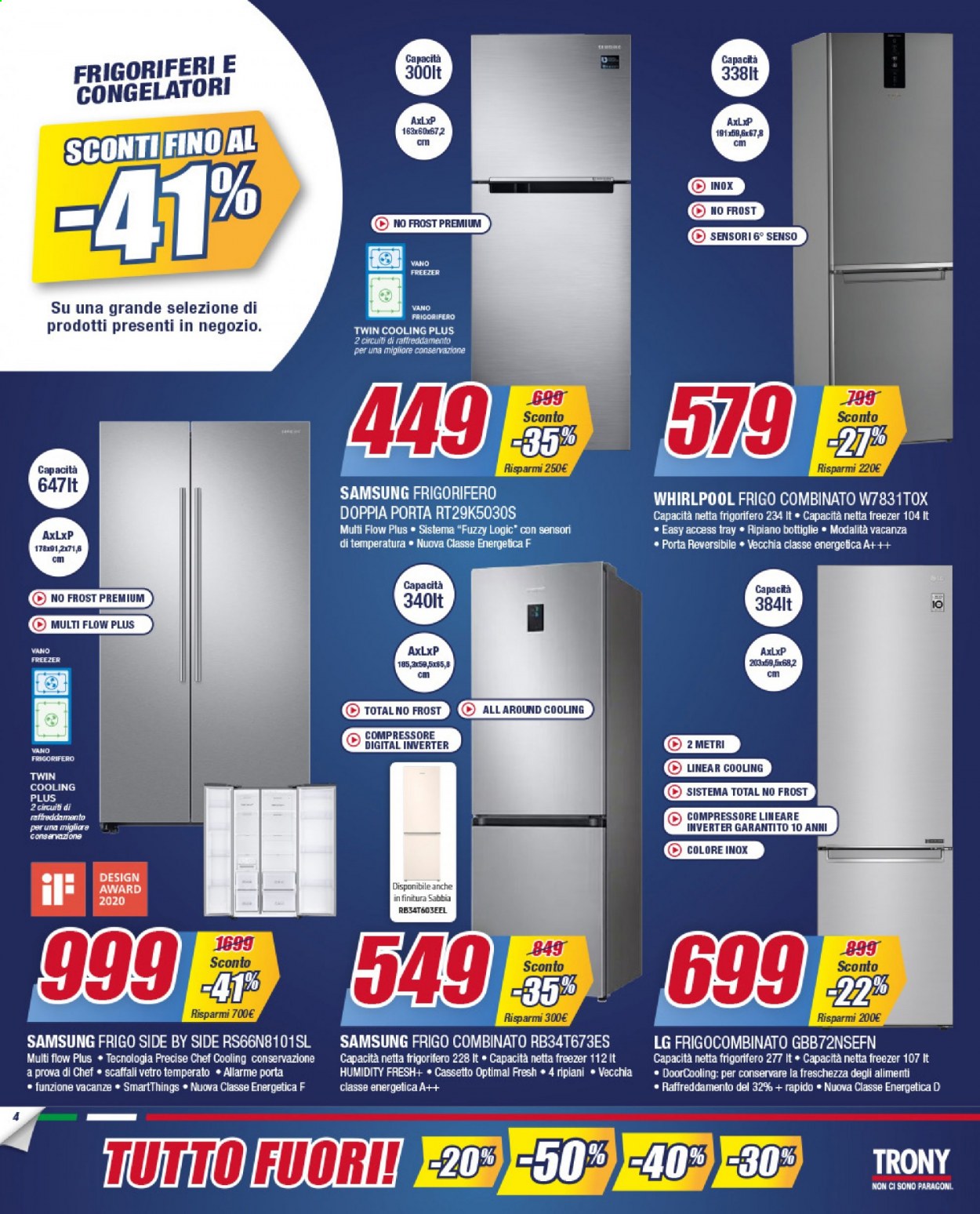 Volantino Trony - 16/4/2021 - 5/5/2021. Pagina 4