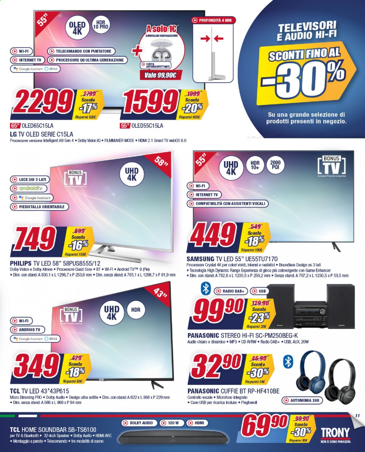 Volantino Trony - 16/4/2021 - 5/5/2021. Pagina 11