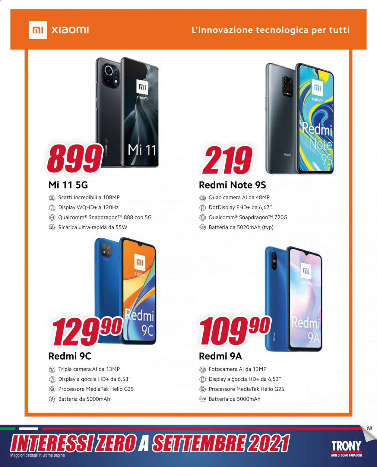 Volantino Trony - 16/4/2021 - 5/5/2021. Pagina 18