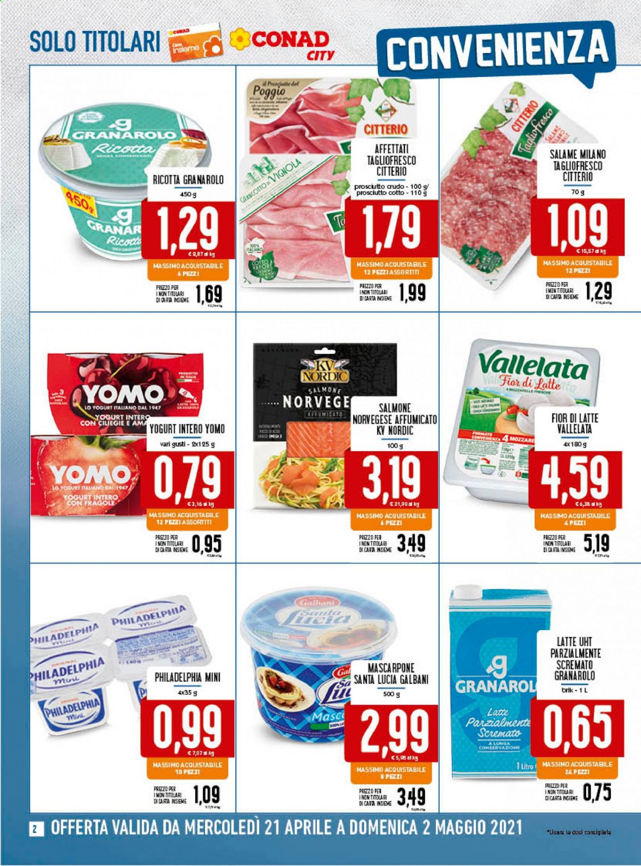Leták Conad - 21.4.2021 - 2.5.2021. Strana 2