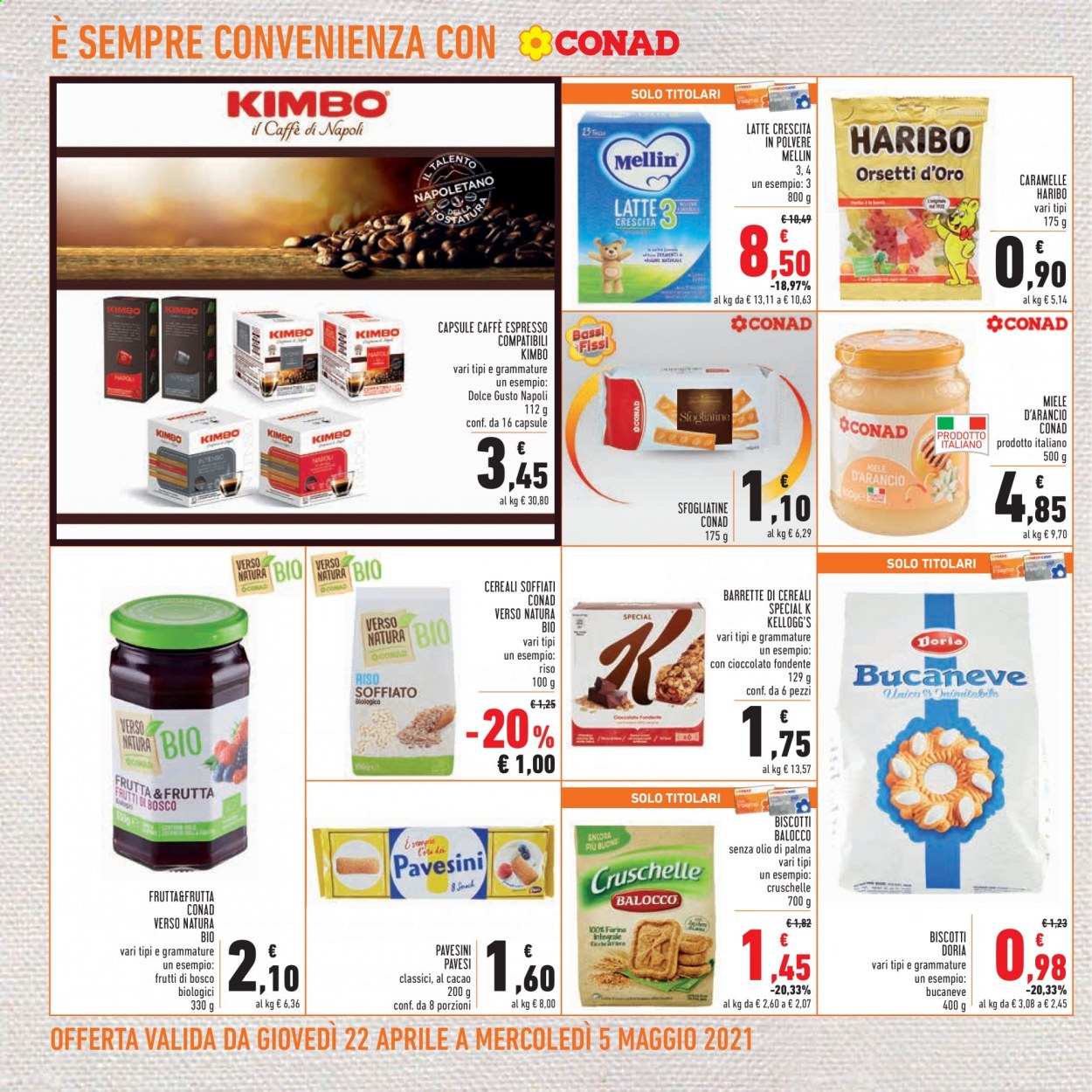 Volantino Conad - 22/4/2021 - 5/5/2021. Pagina 18