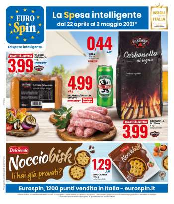 Volantino EuroSpin - 22.4.2021 - 2.5.2021.