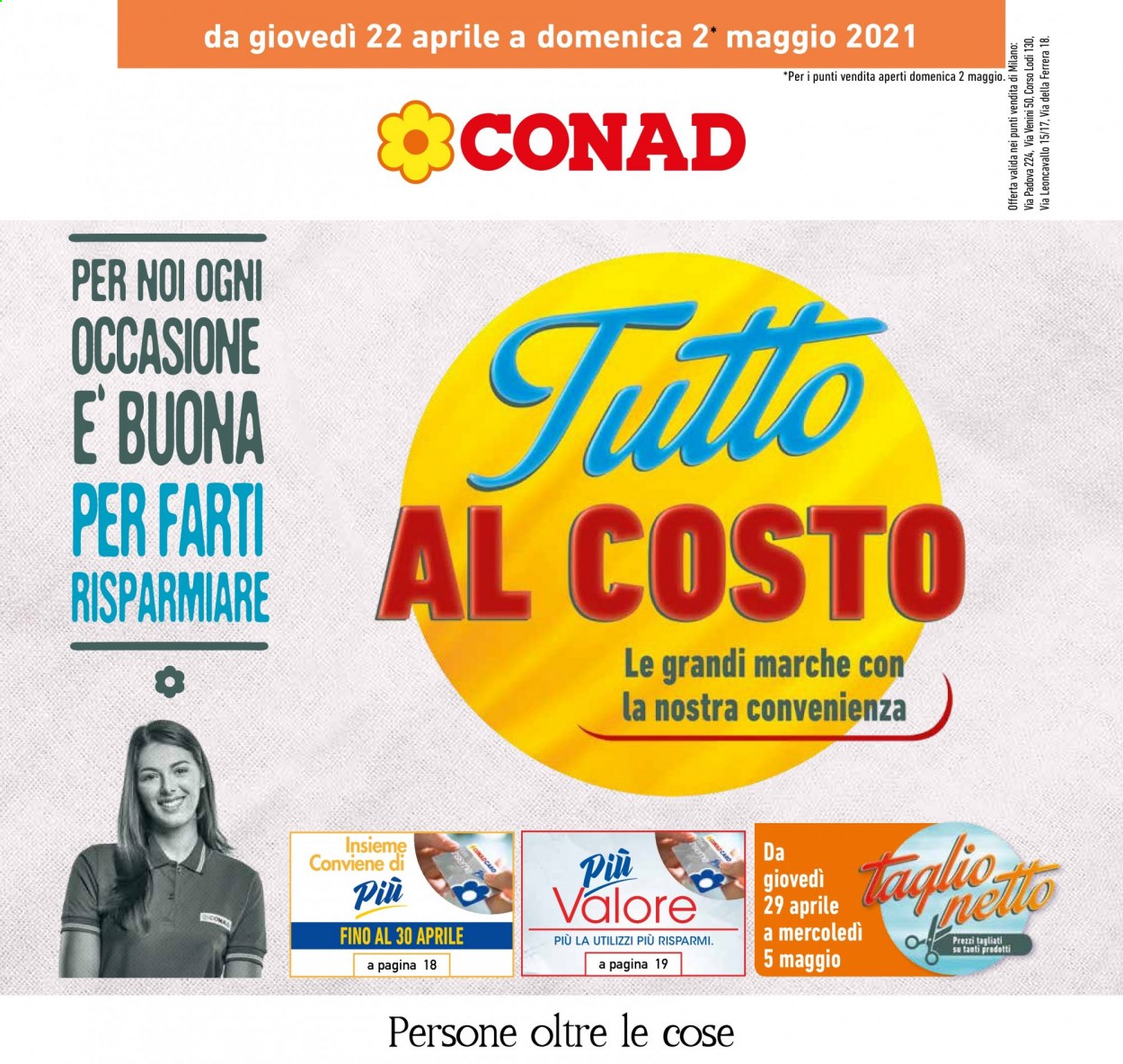 thumbnail - Volantino Conad - 22/4/2021 - 2/5/2021.