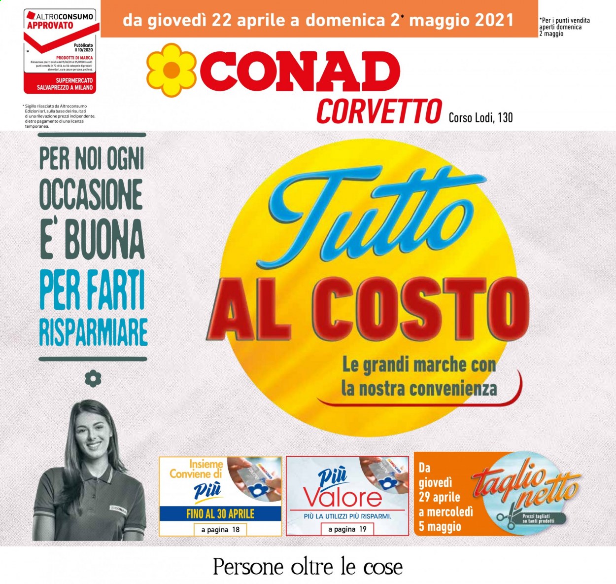 thumbnail - Volantino Conad - 22/4/2021 - 2/5/2021.