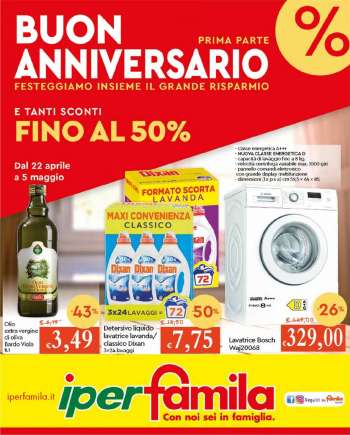 Volantino Famila - 22.4.2021 - 5.5.2021.