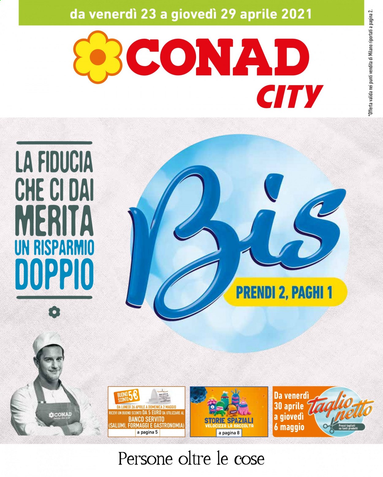 thumbnail - Volantino Conad - 23/4/2021 - 29/4/2021.