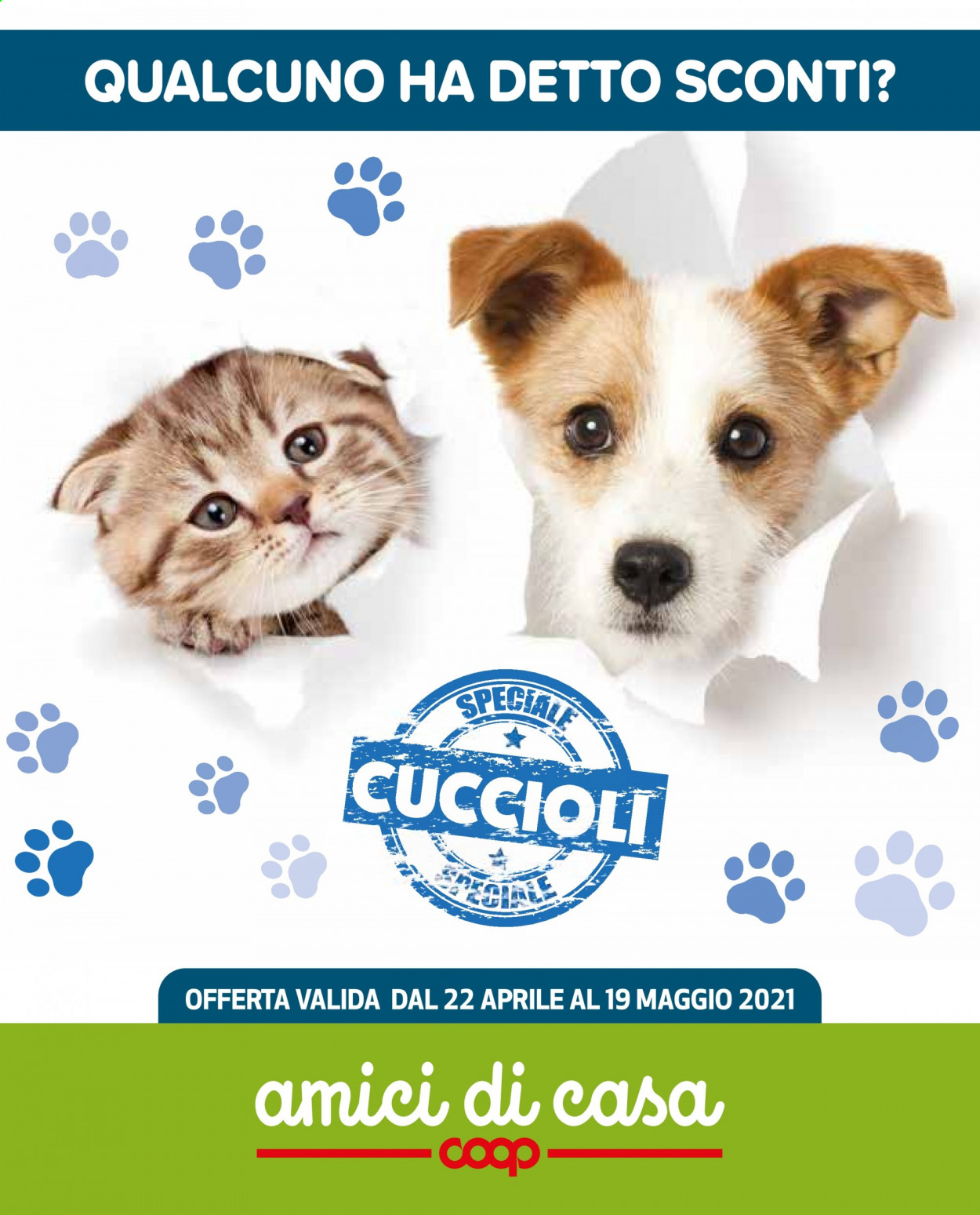 Leták Coop - 22.4.2021 - 19.5.2021. Strana 1