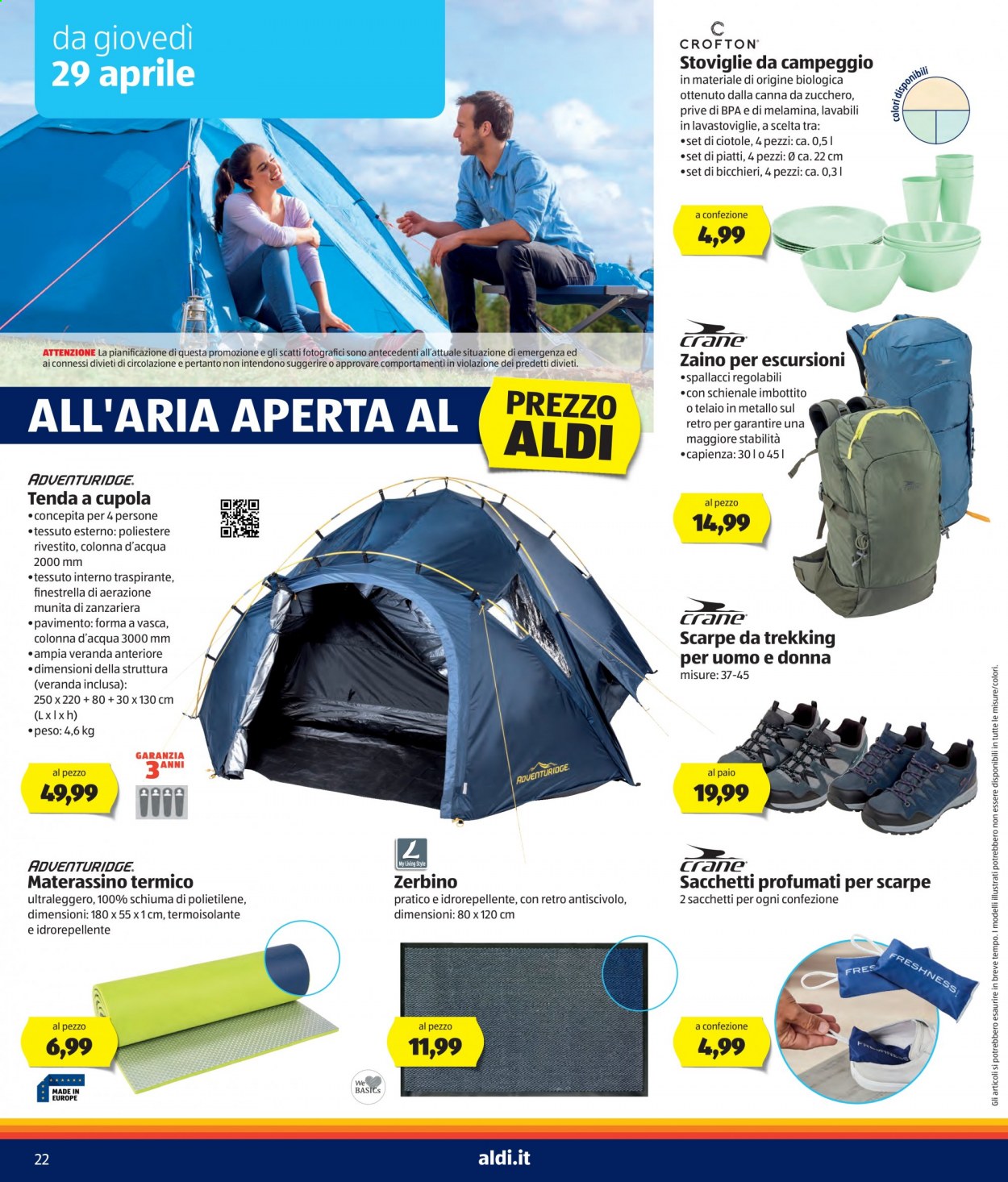 Volantino Aldi - 26/4/2021 - 2/5/2021. Pagina 22