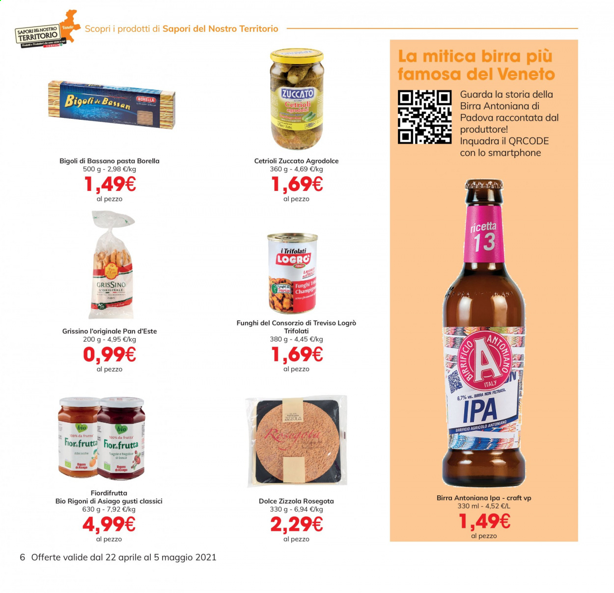 Volantino Eurospar - 22/4/2021 - 5/5/2021. Pagina 6