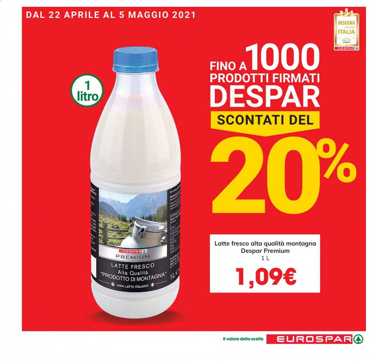 Volantino Eurospar - 22/4/2021 - 5/5/2021. Pagina 17