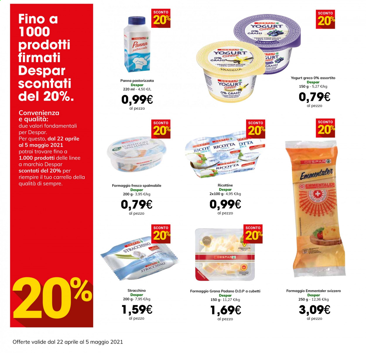 Volantino Despar - 22/4/2021 - 5/5/2021. Pagina 4