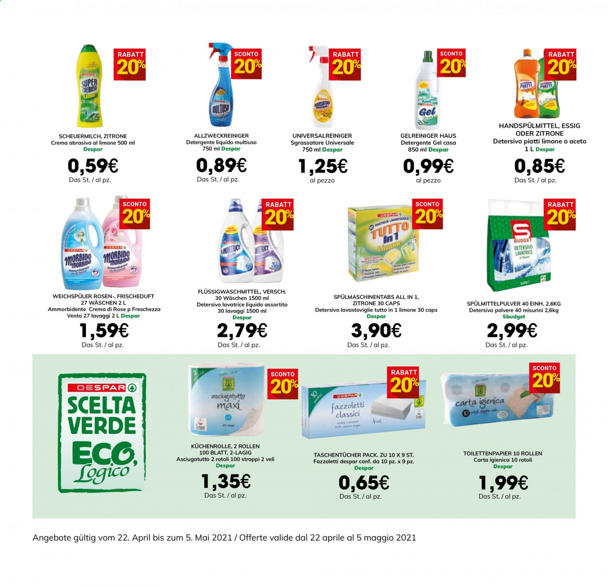 Volantino Interspar - 22/4/2021 - 5/5/2021. Pagina 14