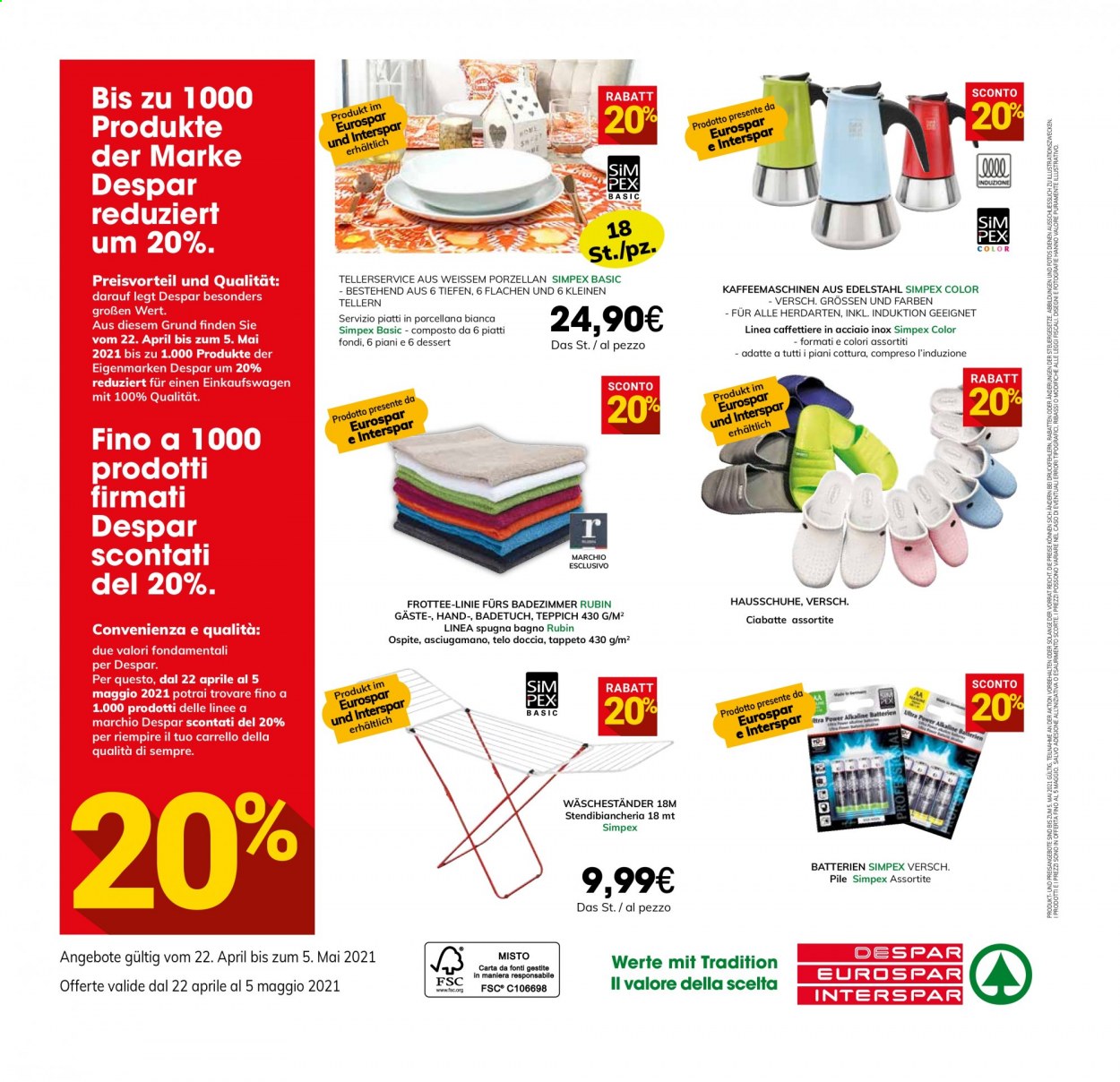 Volantino Interspar - 22/4/2021 - 5/5/2021. Pagina 16