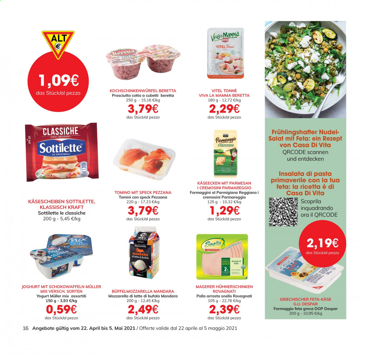 Leták Eurospar - 22.4.2021 - 5.5.2021. Strana 16