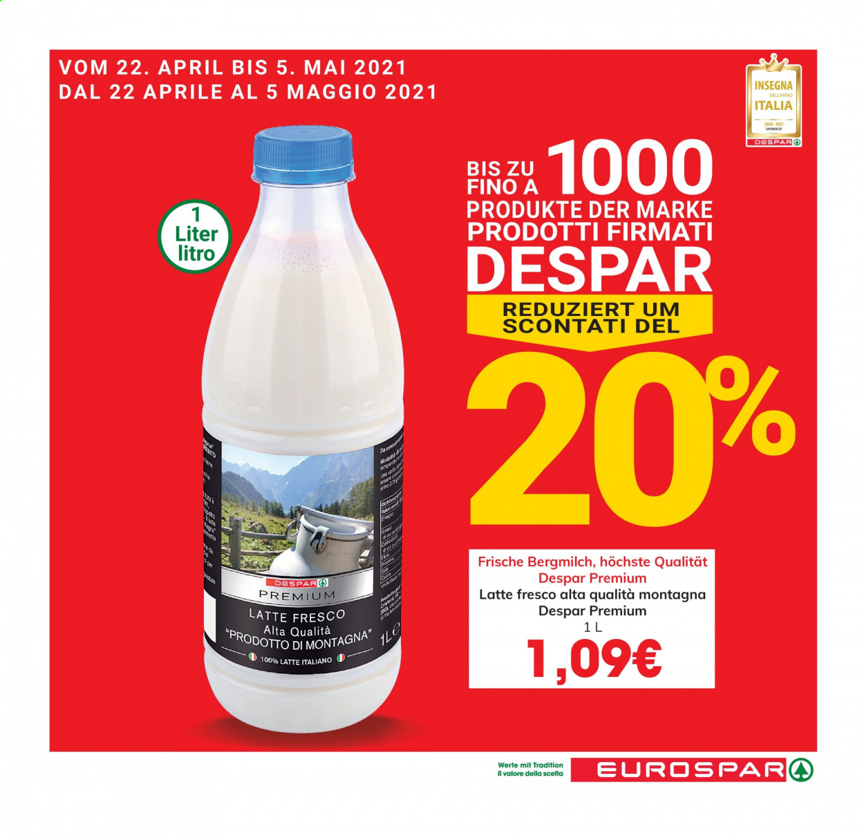 Volantino Eurospar - 22/4/2021 - 5/5/2021. Pagina 17