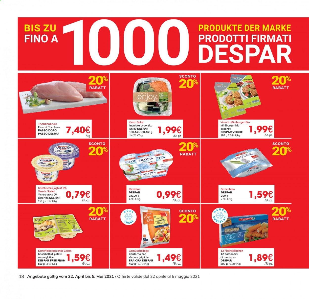 Volantino Eurospar - 22/4/2021 - 5/5/2021. Pagina 18