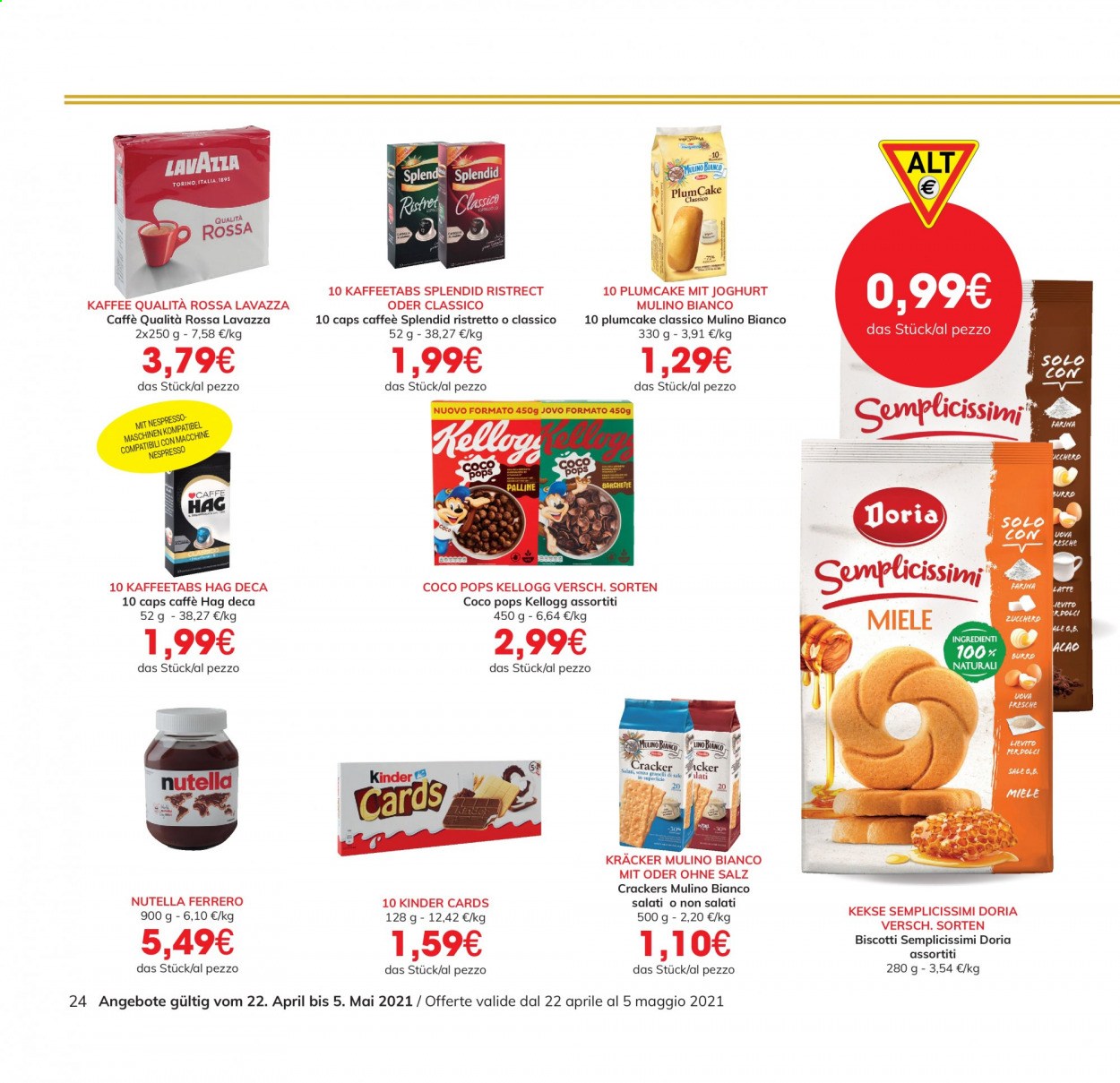 Volantino Eurospar - 22/4/2021 - 5/5/2021. Pagina 24