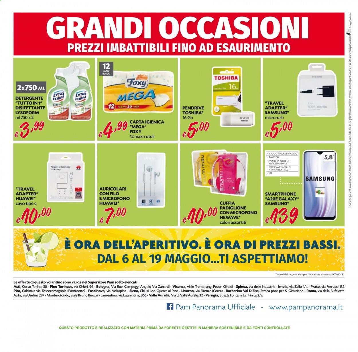 Volantino Pam Panorama - 22/4/2021 - 5/5/2021. Pagina 16