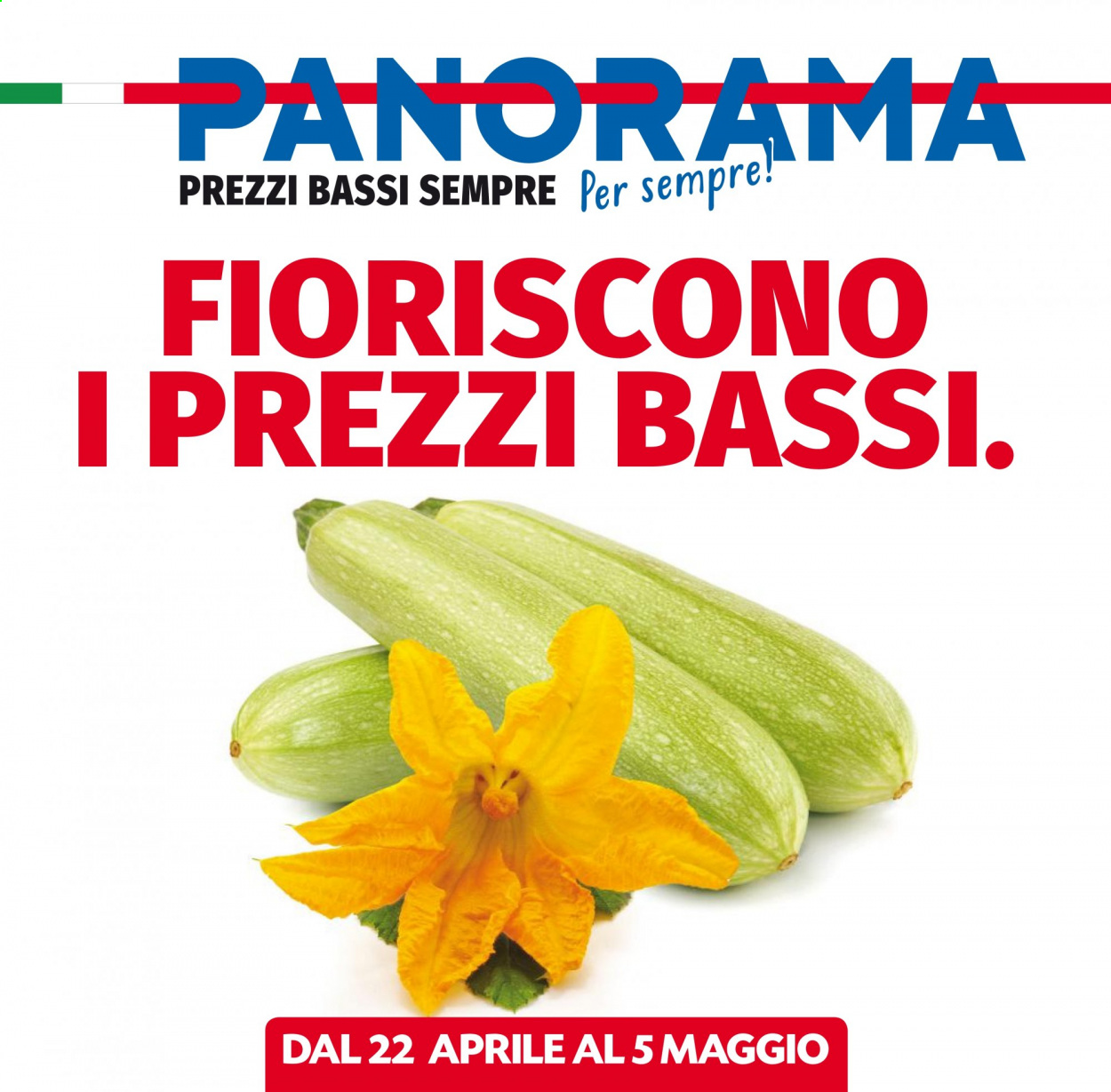 Volantino Panorama - 22/4/2021 - 5/5/2021. Pagina 1
