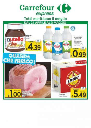 Volantino Carrefour - 21.4.2021 - 3.5.2021.
