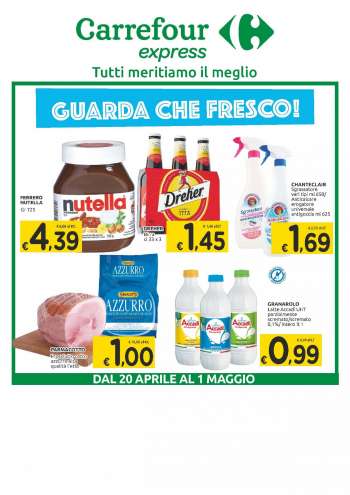 Volantino Carrefour - 20.4.2021 - 1.5.2021.