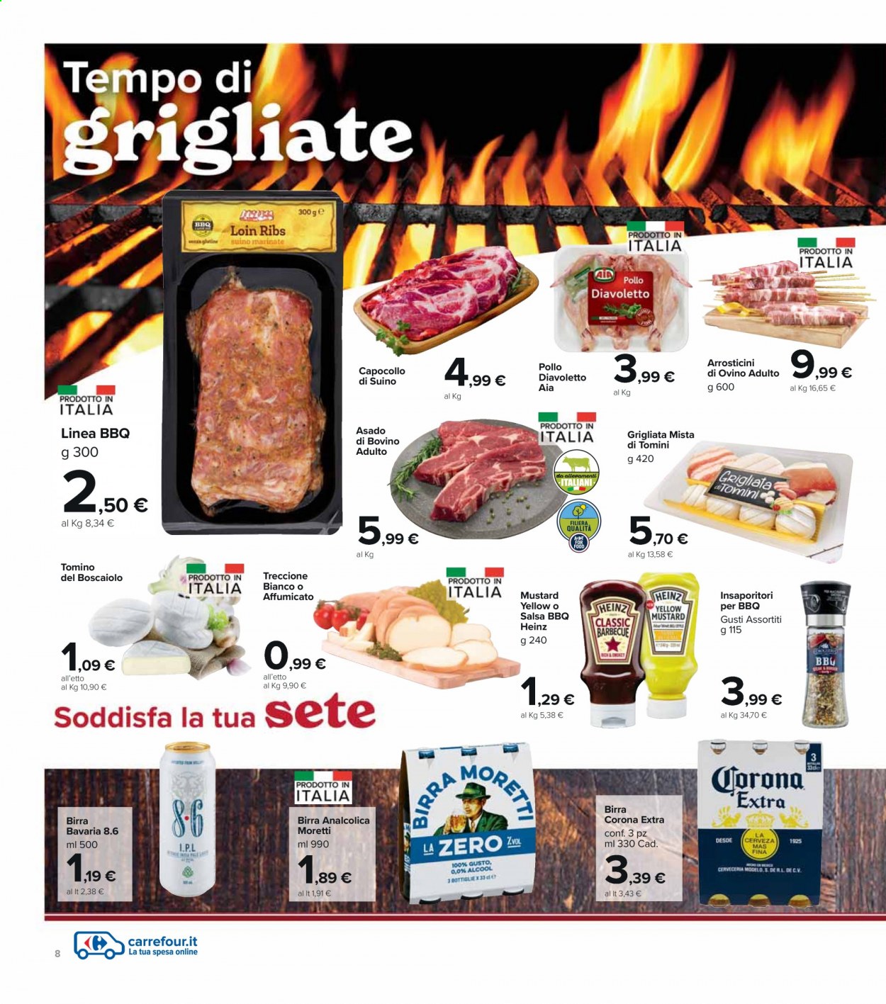 Volantino Carrefour - 22/4/2021 - 5/5/2021. Pagina 8