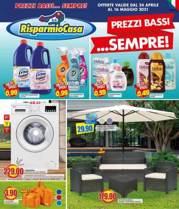 Volantino Risparmio Casa - 24.4.2021 - 16.5.2021.