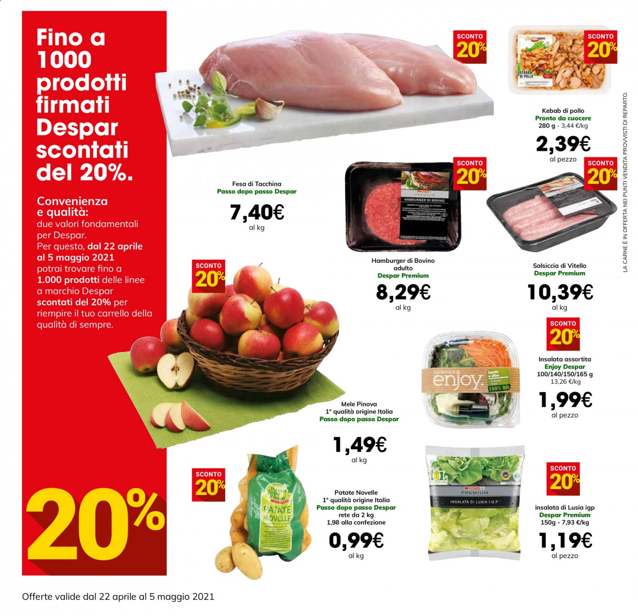 Volantino Eurospar - 22/4/2021 - 5/5/2021. Pagina 2