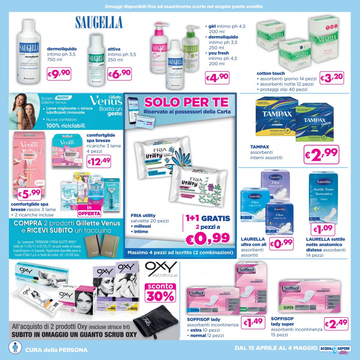 Volantino Acqua & Sapone - 15/4/2021 - 4/5/2021. Pagina 11
