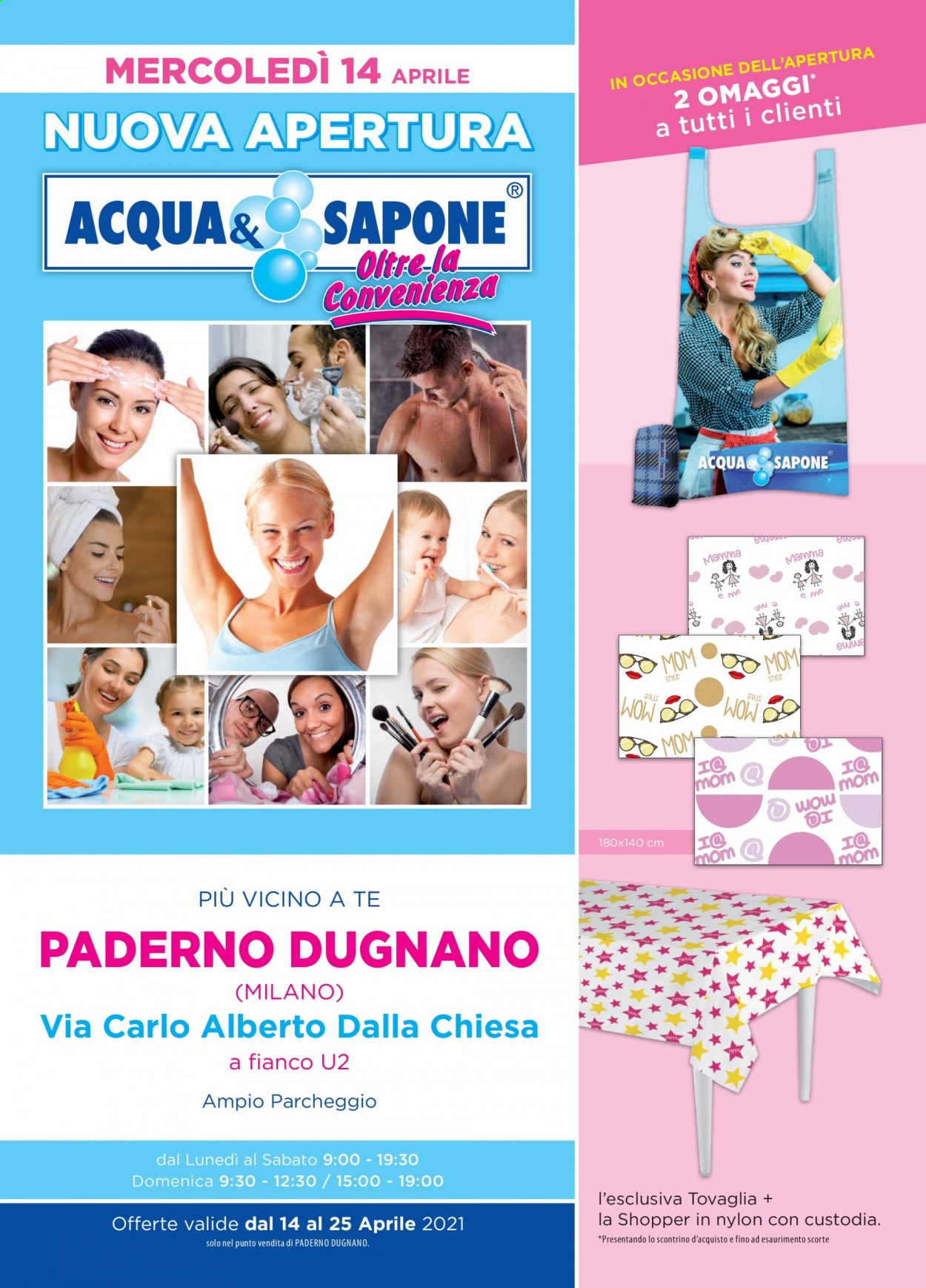 Volantino Acqua & Sapone - 14/4/2021 - 25/4/2021. Pagina 1