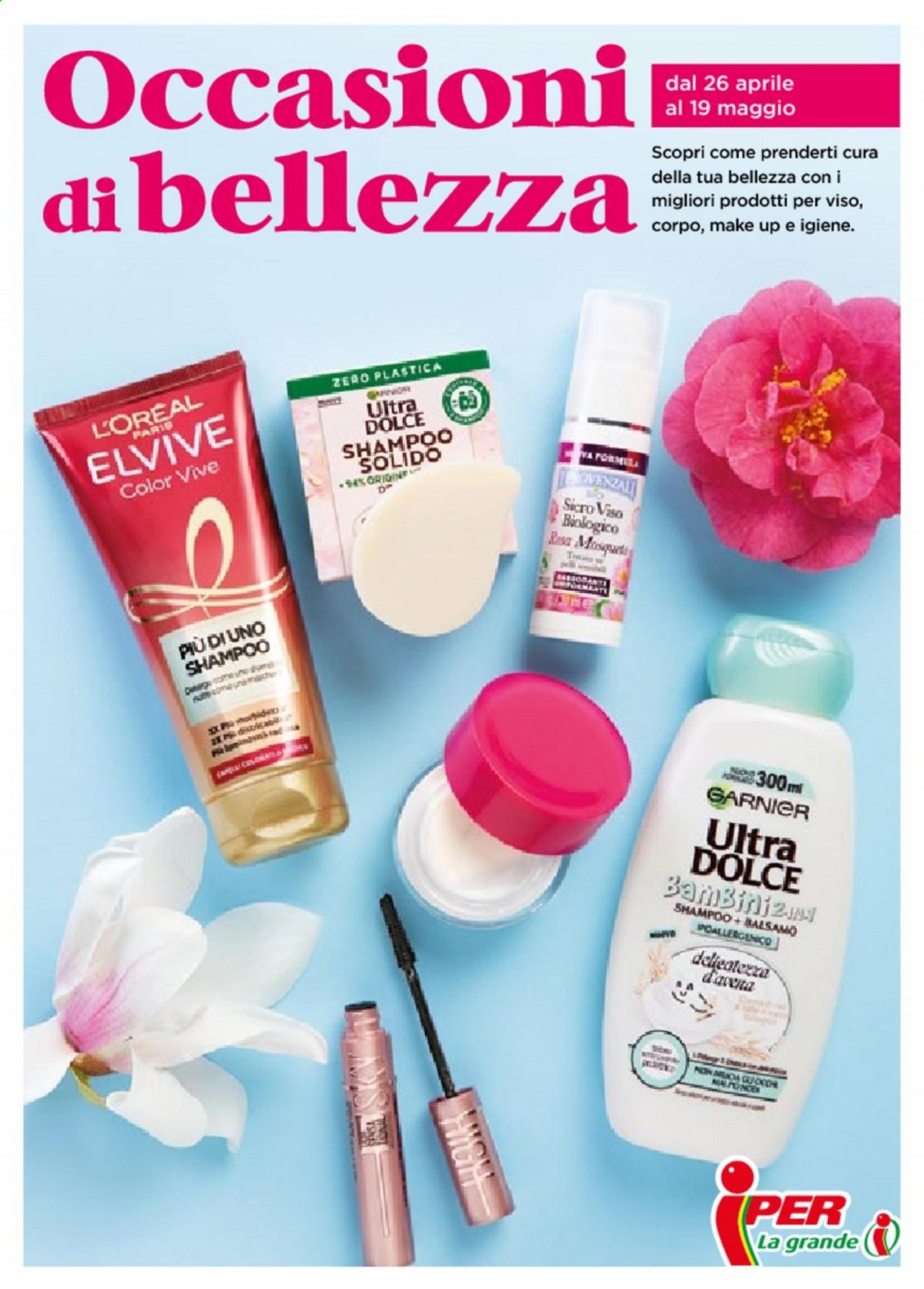 Volantino Iper, La grande i - 26/4/2021 - 19/5/2021. Pagina 1