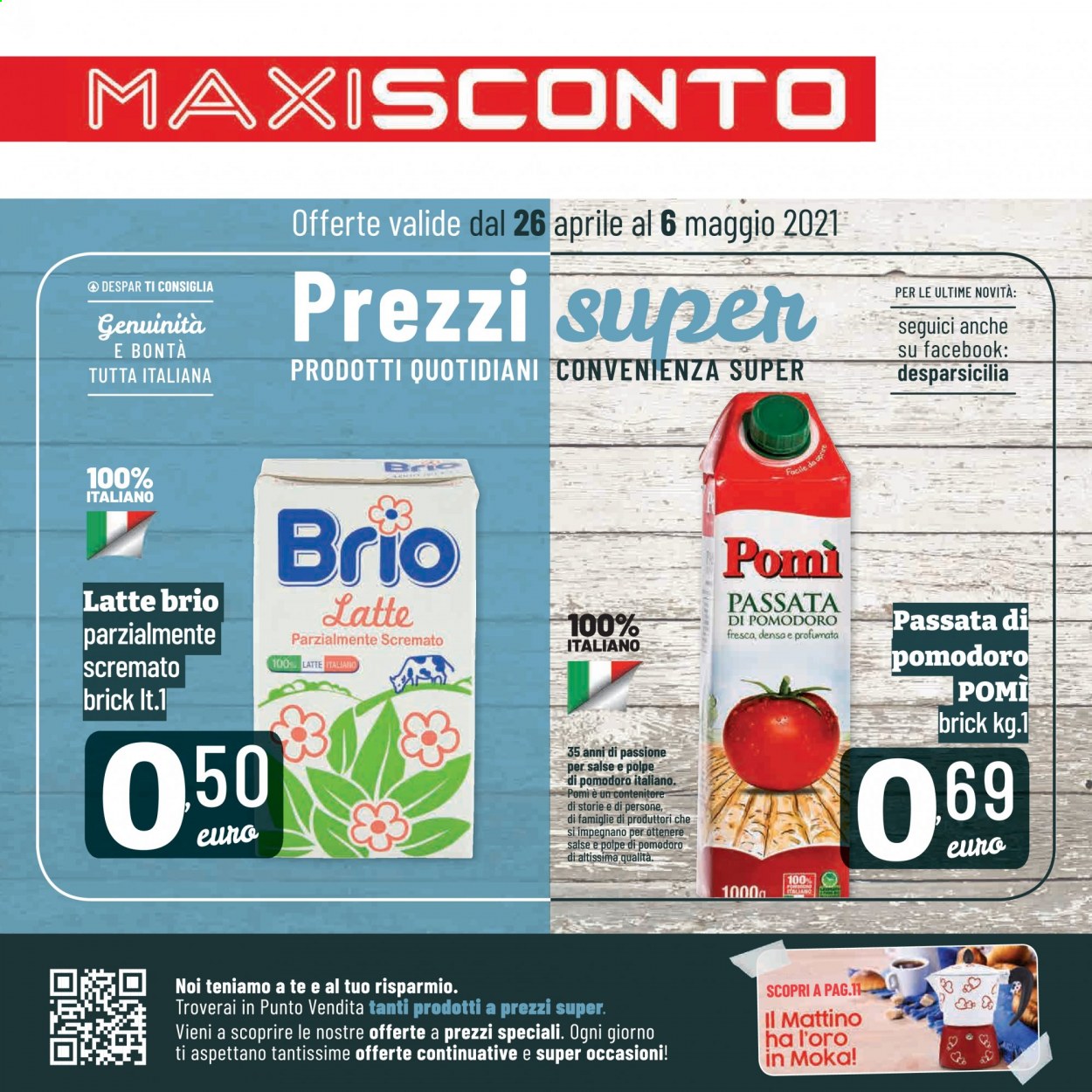 Volantino Despar - 26/4/2021 - 6/5/2021. Pagina 1
