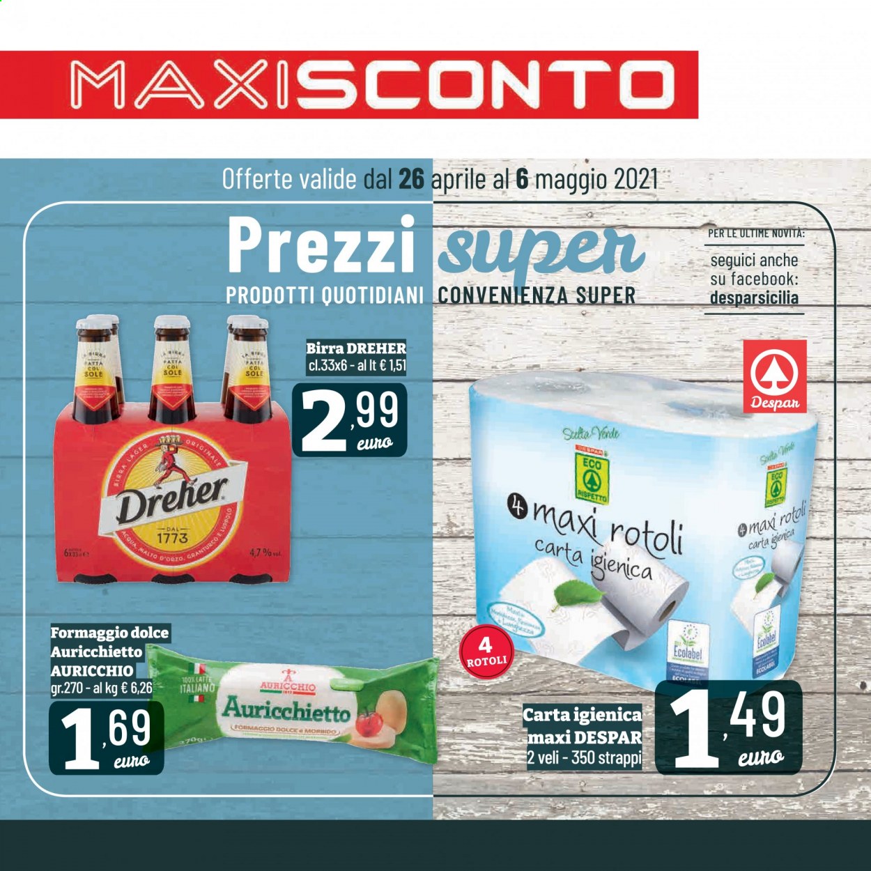 Volantino Despar - 26/4/2021 - 6/5/2021. Pagina 16