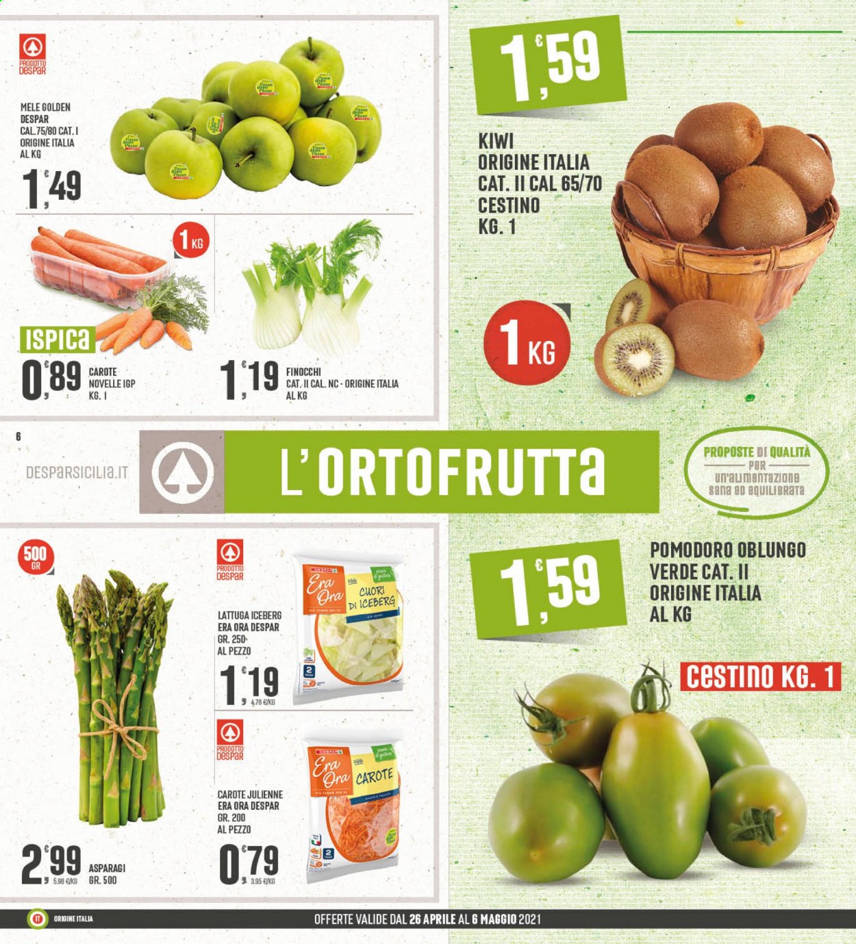 Volantino Eurospar - 26/4/2021 - 6/5/2021. Pagina 6