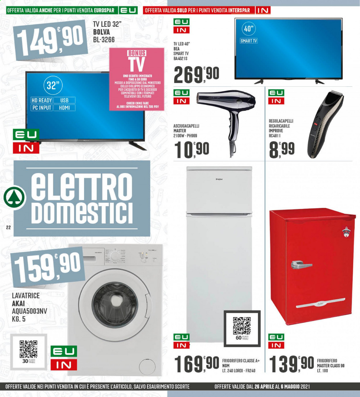 Volantino Interspar - 26/4/2021 - 6/5/2021. Pagina 22