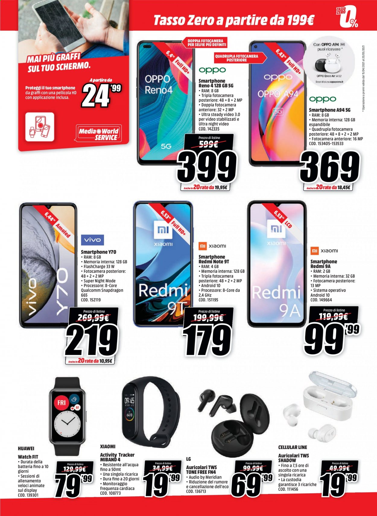 Volantino MediaWorld - 26/4/2021 - 6/5/2021. Pagina 4