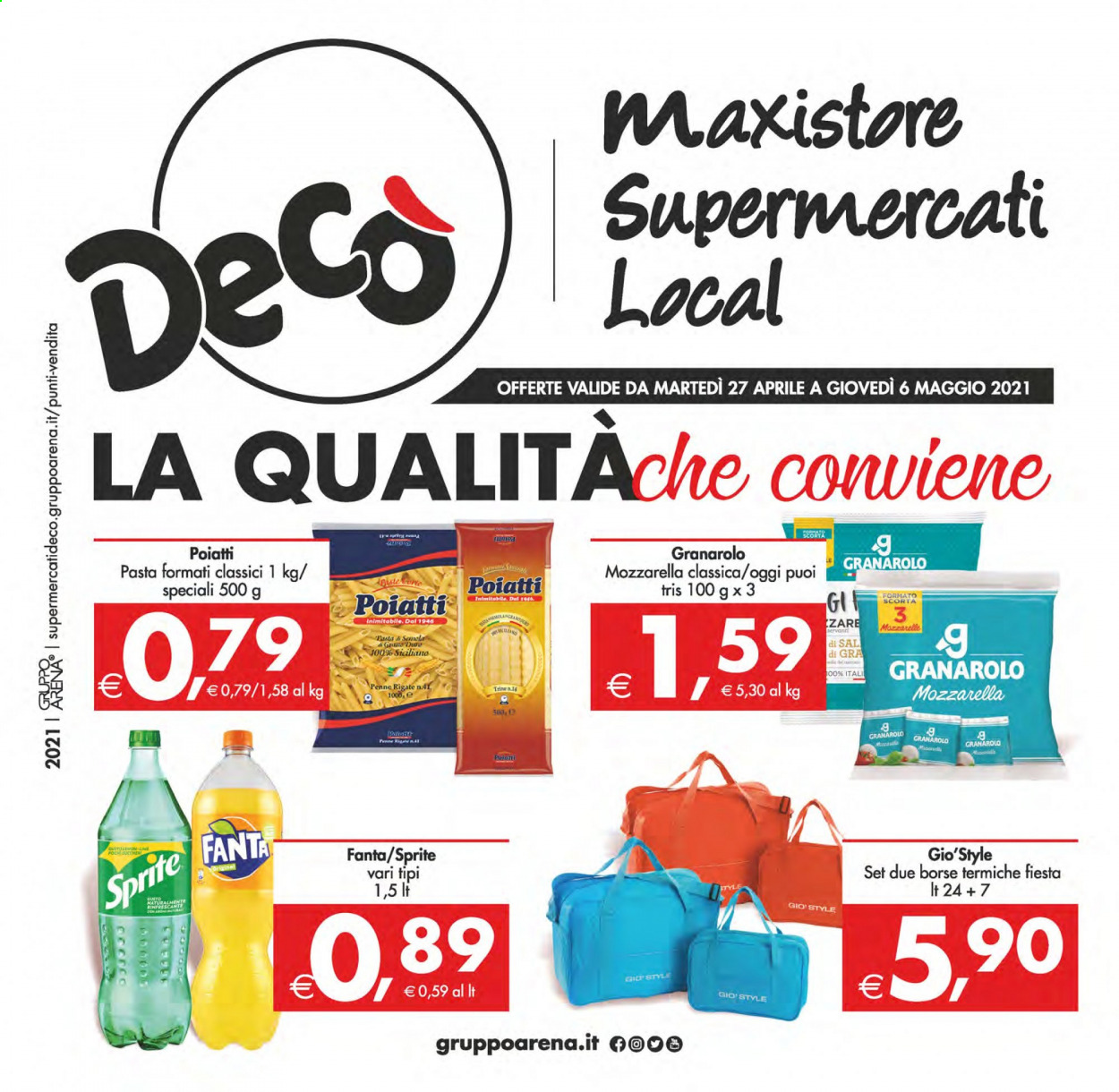 Volantino Deco - 27/4/2021 - 6/5/2021. Pagina 1