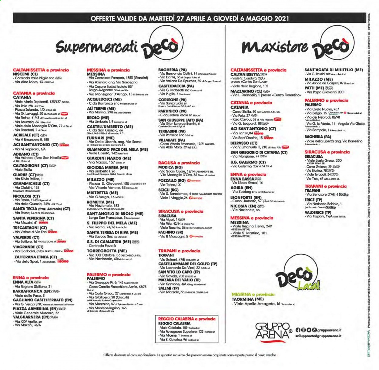 Volantino Deco - 27/4/2021 - 6/5/2021. Pagina 20