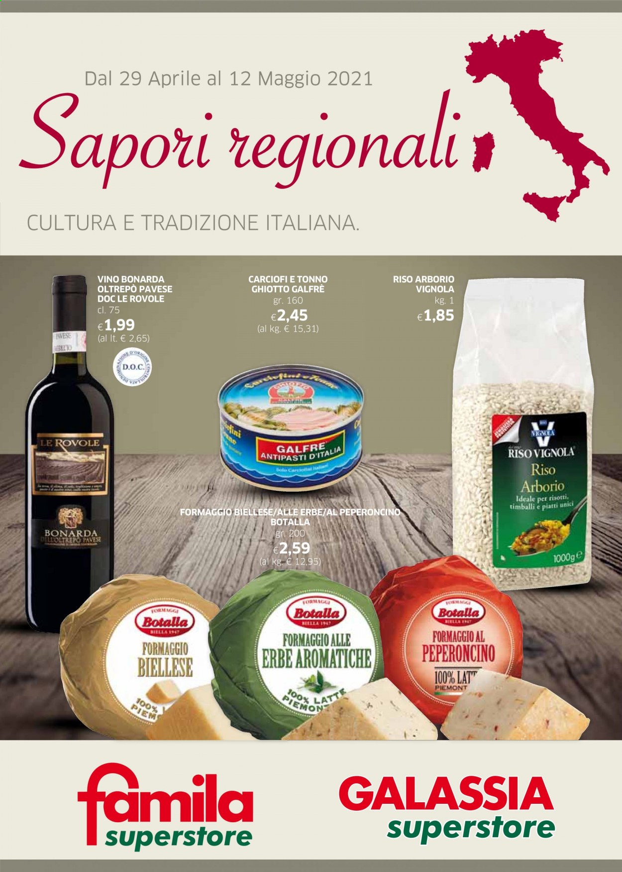 Volantino Famila - 29/4/2021 - 12/5/2021. Pagina 1