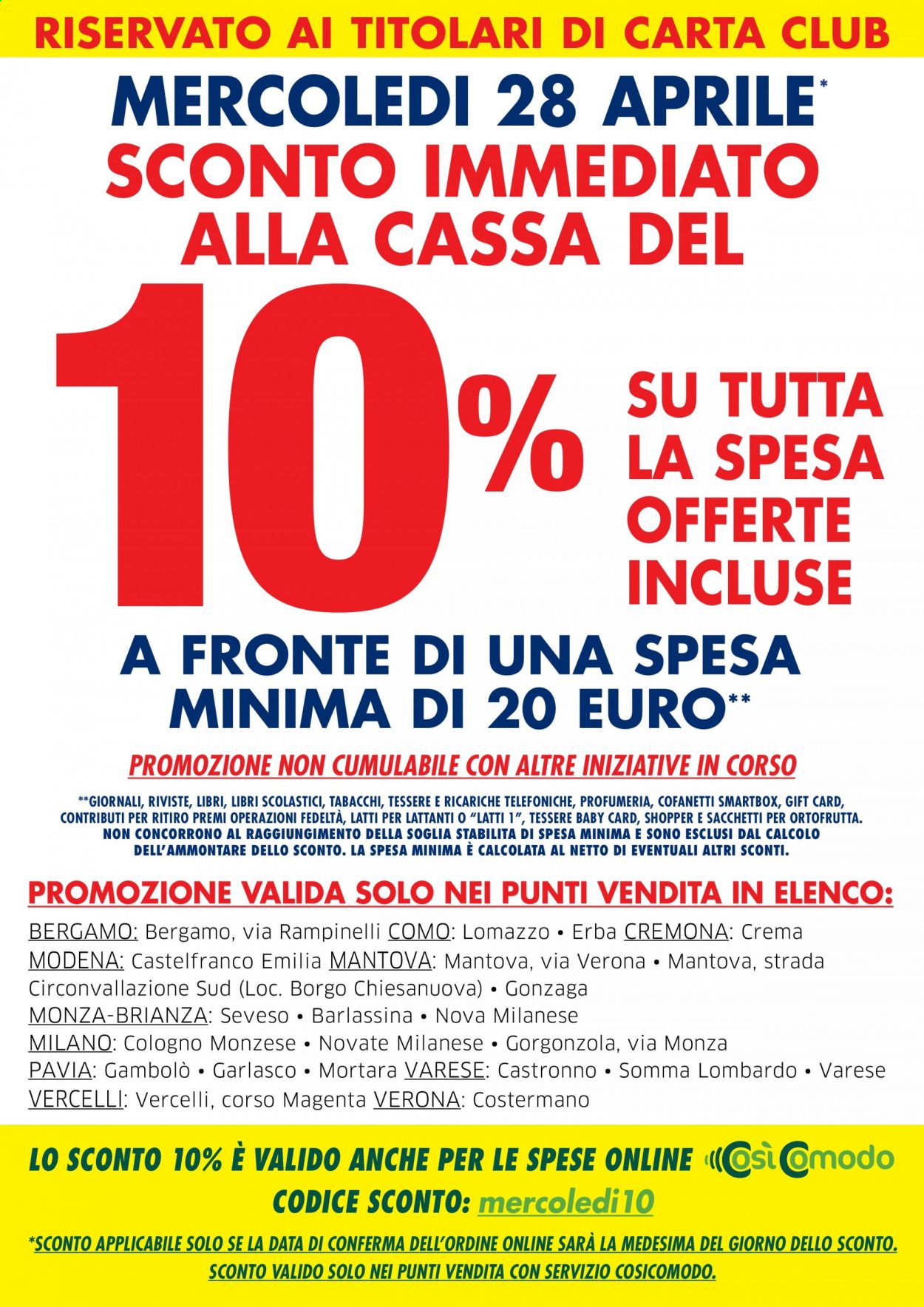 Volantino Famila - 28/4/2021 - 28/4/2021. Pagina 2