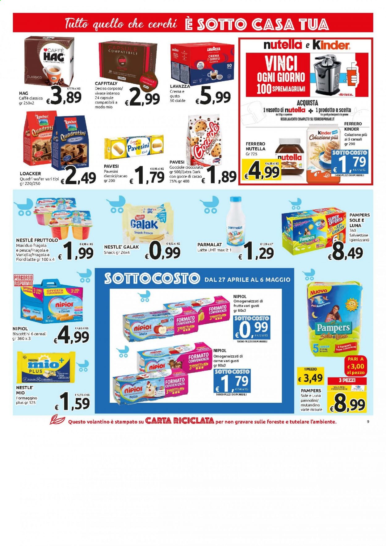 Volantino Carrefour - 27/4/2021 - 9/5/2021. Pagina 9