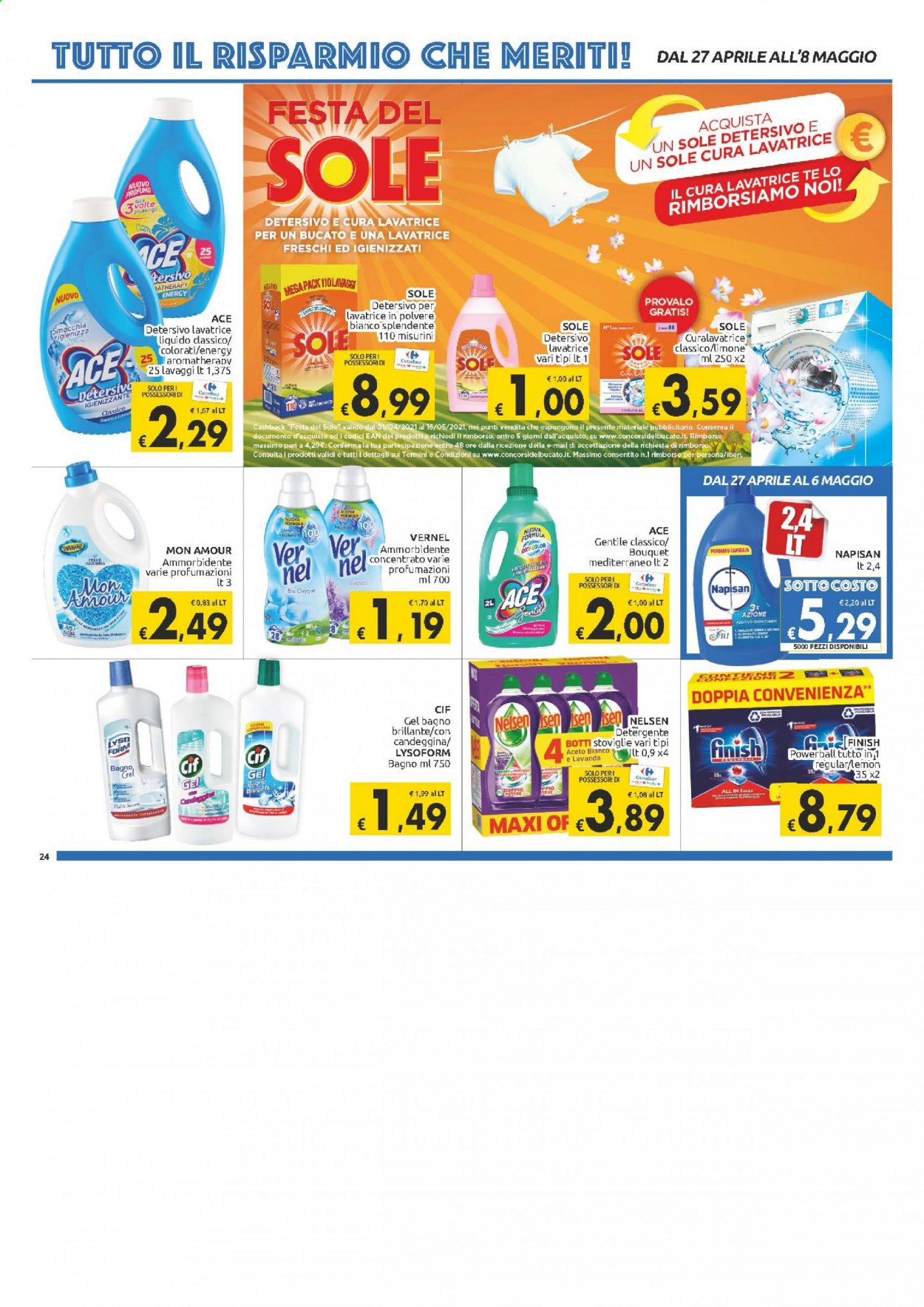 Volantino Carrefour - 27/4/2021 - 6/5/2021. Pagina 24