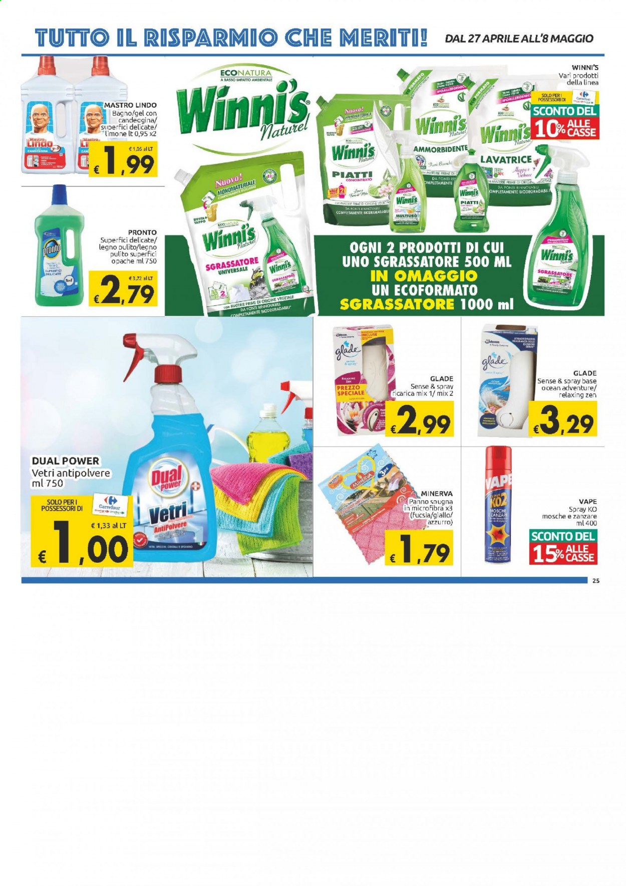Volantino Carrefour - 27/4/2021 - 6/5/2021. Pagina 25