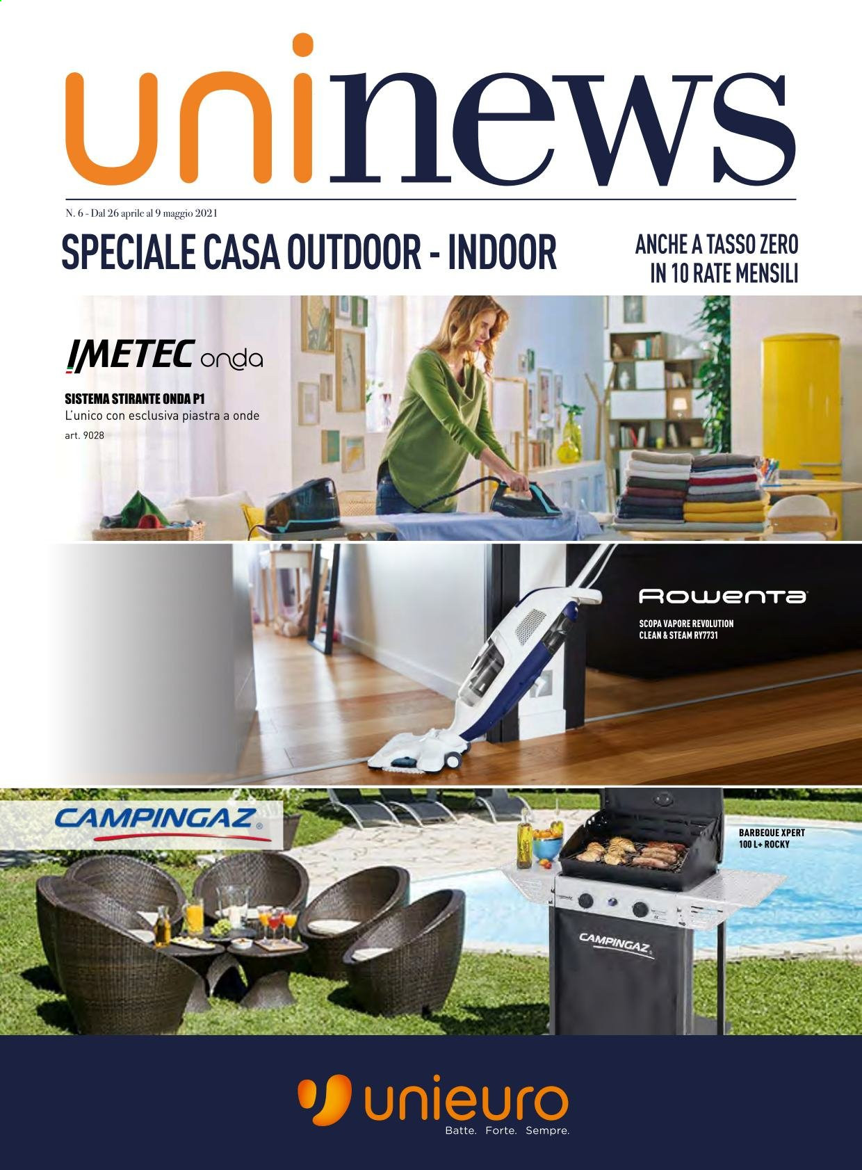 Volantino Unieuro - 26/4/2021 - 9/5/2021. Pagina 1