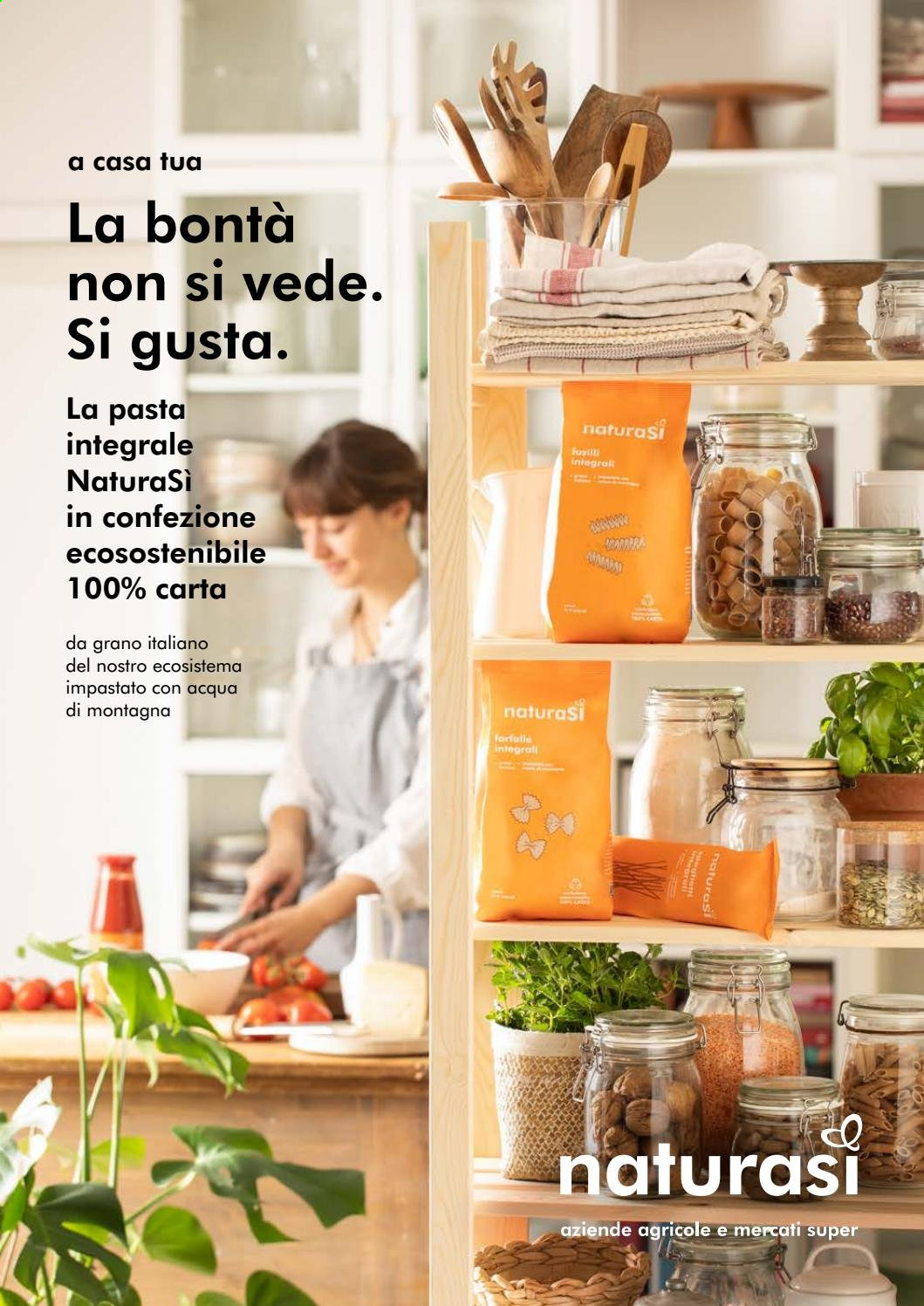 thumbnail - Volantino Natura Sì - Prodotti in offerta - pasta integrale. Pagina 14.